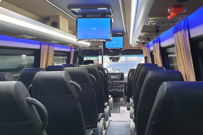 1-15 persons Taxi or Bus Transfer Airport Amsterdam to Amsterdam - The vehicle lineup: Mercedes E, V Class, and Sprinters for groups up to 23