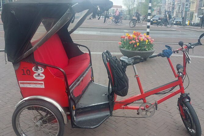 2 Hours Private Amsterdam Rickshaw Tour - Pickup, Pace, and the Comfort of a Rickshaw Ride