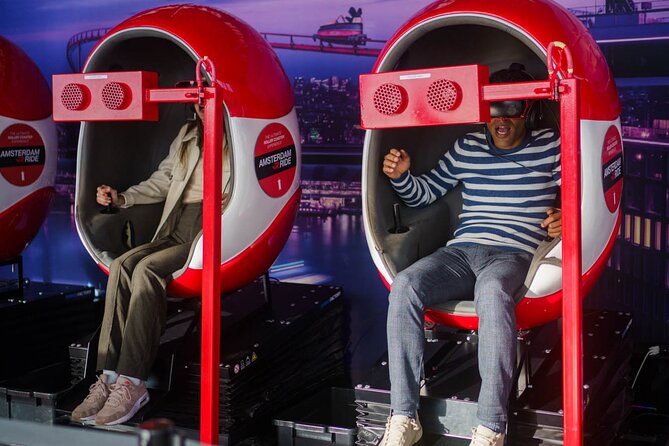 A'DAM LOOKOUT Entry Ticket with Food & Drink Options - Ferry and Arrival Feel, The Easy IJ Water Crossing