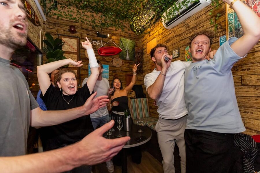 Aloha Amsterdam: Private Karaoke Booth with 20.000 Songs - Private Hawaii-Themed Karaoke, 7 Minutes From Amsterdam Centraal