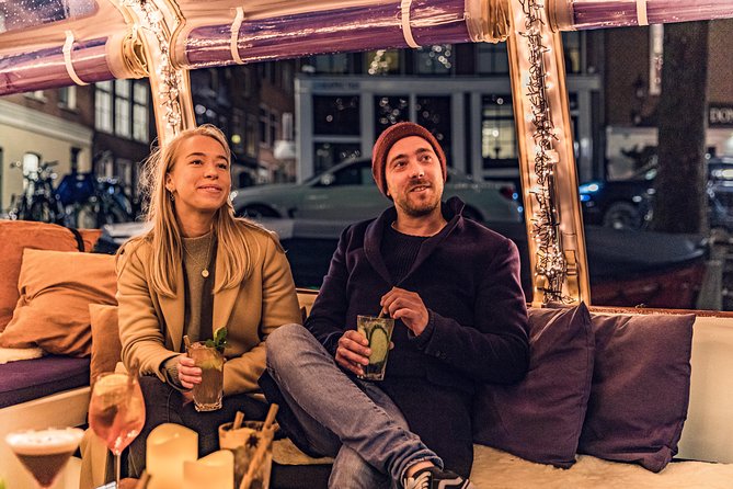 Amsterdam 2-Hour Evening Cruise With Live Guide and Bar - Amstel River, Amstel beer roots, and the Skinny Bridge at night