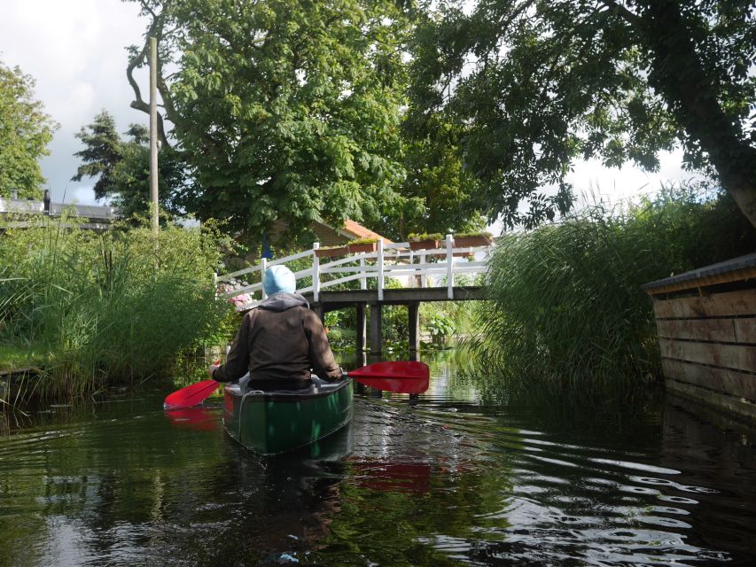 Amsterdam: 2-Hour Guided Canoe Trip - The Halfway Break With an Included Drink (and a Chance to Reset)