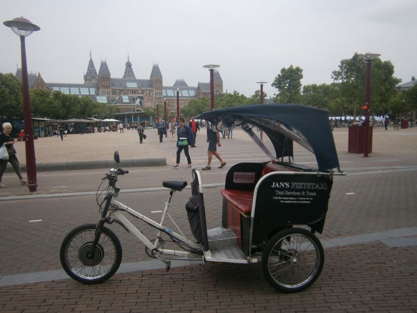 Amsterdam: 2-Hour Sightseeing Tour by Rickshaw - Begijnhof, Civic Guards Gallery, and the Museums You Can Step Into