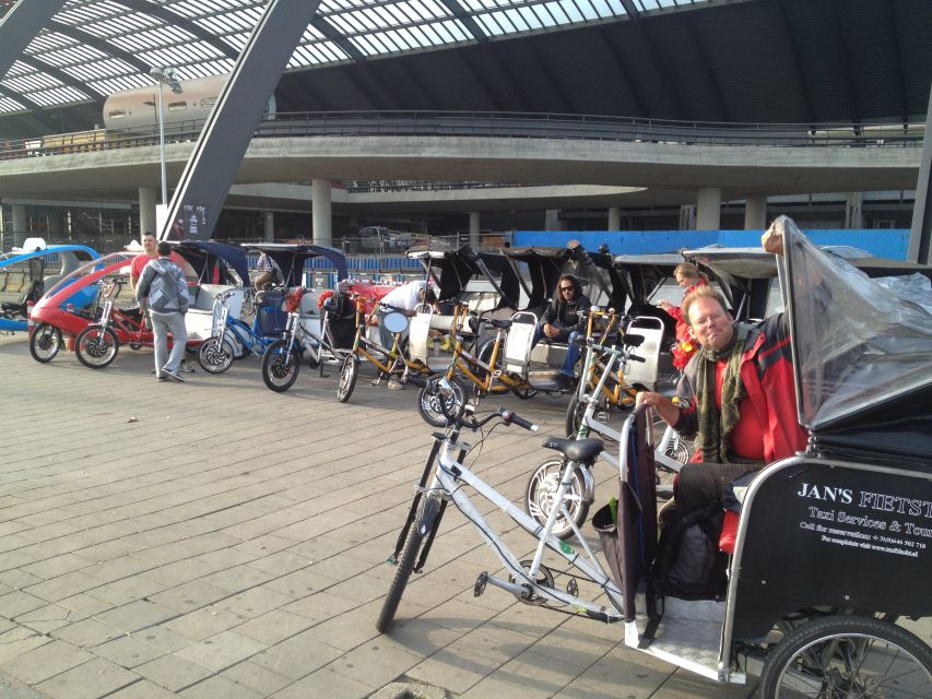 Amsterdam: 2-Hour Sightseeing Tour by Rickshaw - Pickup and Timing: Fit This Into Your First or Middle Day