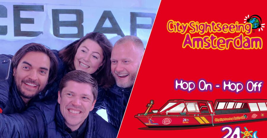 Amsterdam: 24-Hour Hop-On Hop-Off Boat and XtraCold Icebar - Key highlights to know before you go