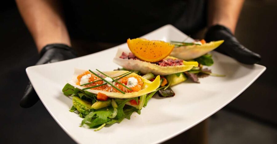 Amsterdam: 3 Course Dinner in the Dark - The little sensory cues you will rely on