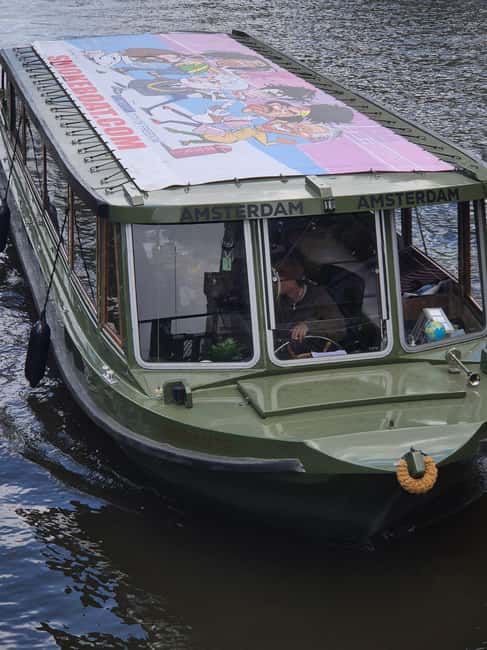Amsterdam: 420 Smoke-Friendly Boat Tour - What Happens on the Water From Board to Back Again