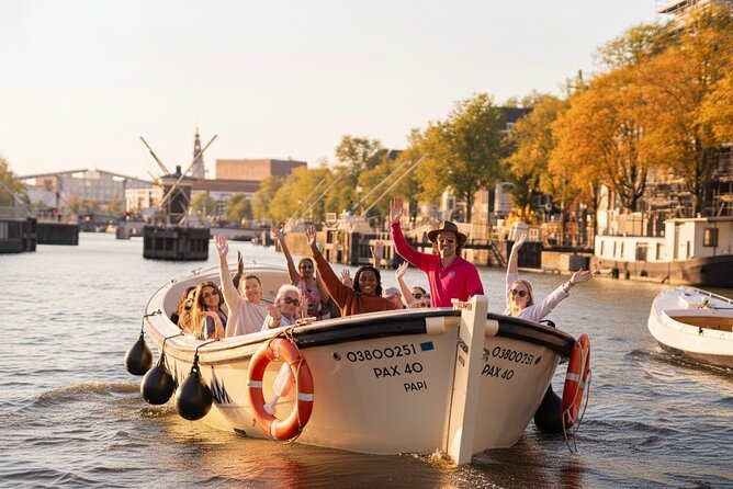 Amsterdam 90 minutes Canal Cruise with bar and snacks on board. - Commentary style matters: who you might hear on the mic