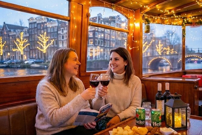 Amsterdam 90 minutes Canal Cruise with bar and snacks on board. - Onboard bar and the snacks question (what you should expect)