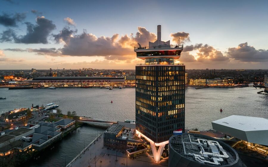 Amsterdam: A'DAM Lookout Ticket and Lunch or Dinner Voucher - Getting to ADAM Lookout: the Eye Film Institute to the tower top