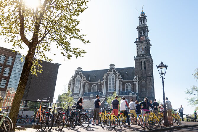 Amsterdam Anne Frank and Jewish History E Bike Tour - Merwedeplein house area and the school stop
