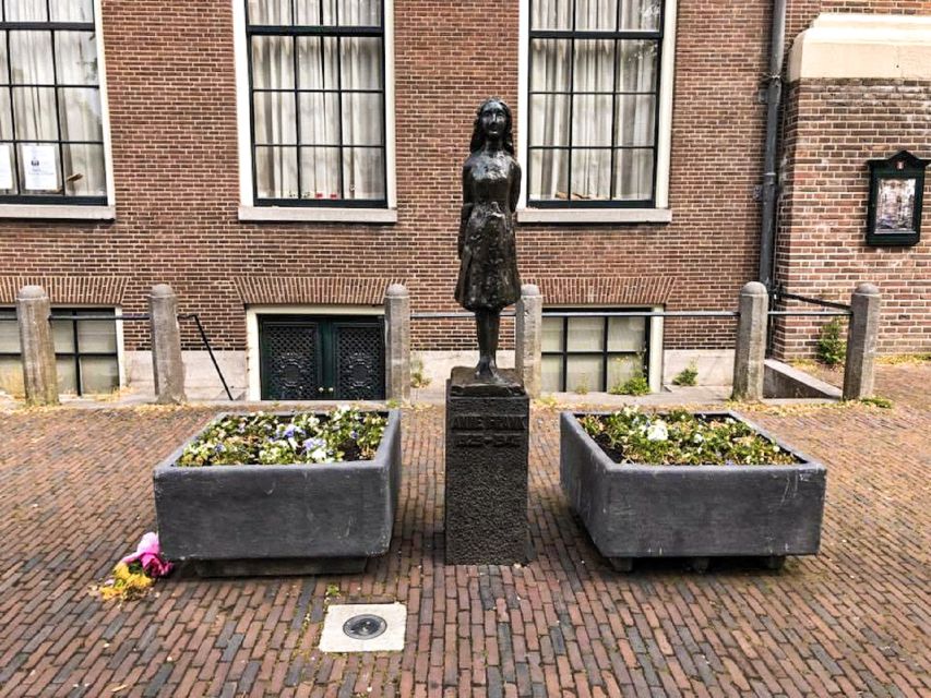 Amsterdam: Anne Frank and Jewish Quarter Guided Walking Tour - Portuguese Synagogue and Street-Level Landmarks You Pass
