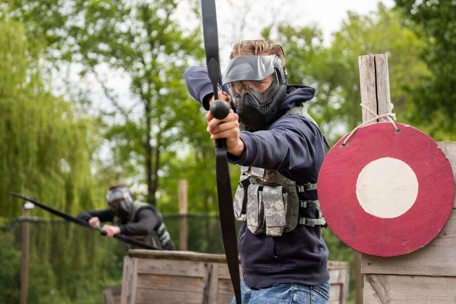 Amsterdam Archery Tag: The Ultimate Group Activity - Meeting point near Loods 2: what to expect on arrival