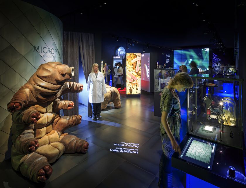 Amsterdam: ARTIS-Micropia Microbe Museum Entry Ticket - Micro Mission in spring break: a free add-on for young explorers