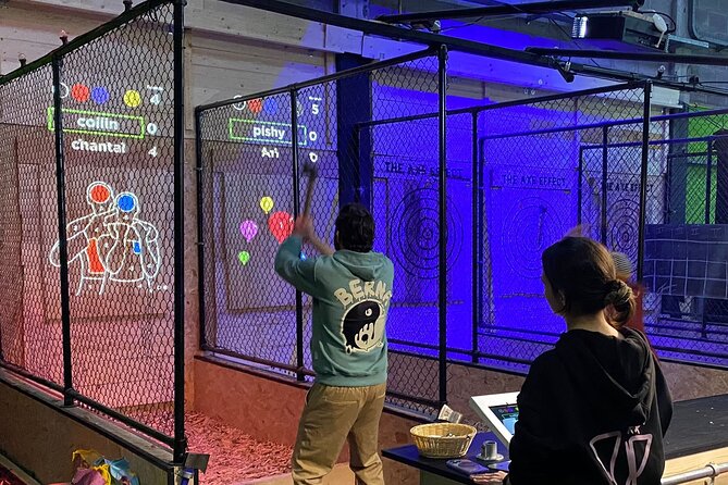 Amsterdam Axe Throwing Experience - Your one-hour flow, from briefing to game rounds