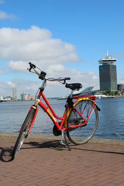 Amsterdam:: Bike Rental with Free Self-Guided Tour - The ferry ride: swapping city sights for Dutch countryside vibes