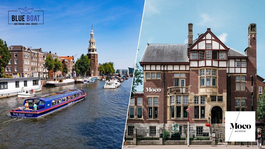 Amsterdam: Canal Cruise and Moco Museum Combined Ticket - Moco Museum in One Hour: Contemporary Art, Street to Pop