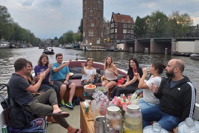 Amsterdam canal cruise in open boat – Guided tour - The route you will actually see, and what each area means