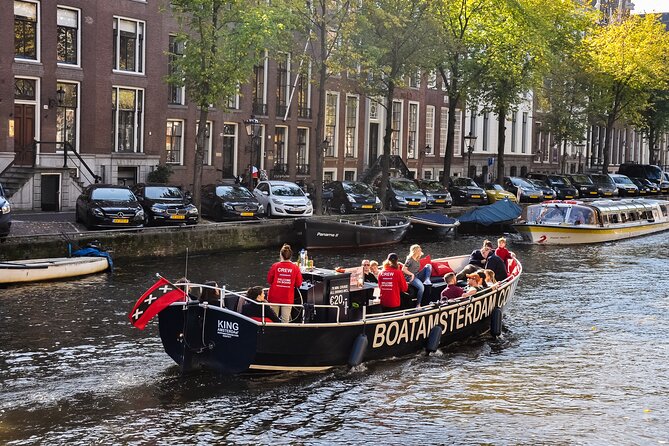 Amsterdam Canal Cruise with Open Bar - Central Station - The Open Bar Makes the Hour Feel Longer (In a Good Way)