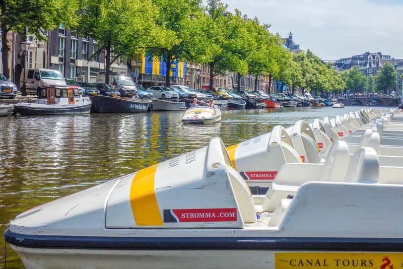 Amsterdam: Chart Your Own Canal Course by Pedal Boat - Where you start, dockside by the Rijksmuseum