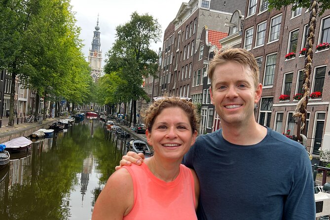 Amsterdam city center run tour - Magere Brug and the canals: the classic Amsterdam moment