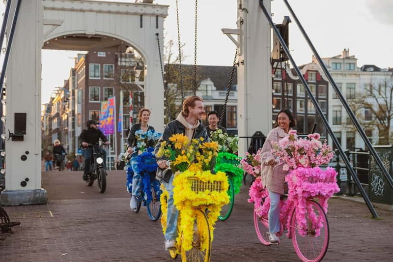 Amsterdam: City Centre, Guided Bike Tour on Flower Bikes - Meeting Near Central Station, Then Straight Into the Ride