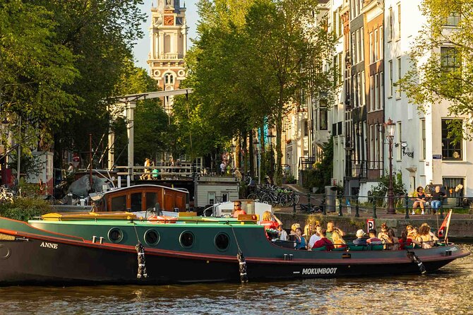 Amsterdam Classic Canal Cruise on a Historic Tugboat - Open-Top Tugboat Comfort: Seats, Space, and Photo Angles
