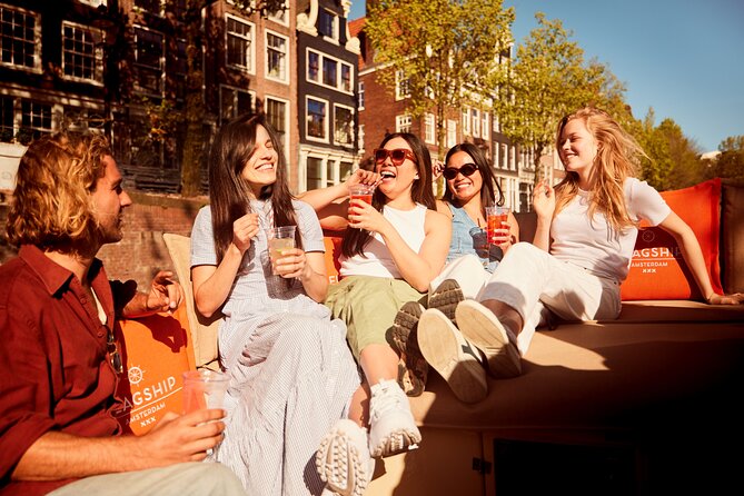 Amsterdam Classic Saloon Boat Canal Cruise with Live Guide - Amstel River cruising, a “lifeline” you can feel