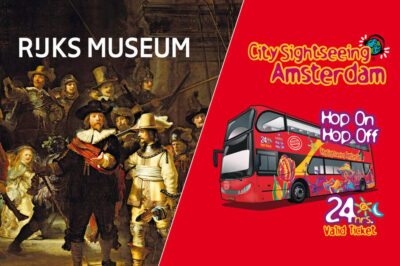 Combo Rijksmuseum & Hop-On Hop-Off Bus