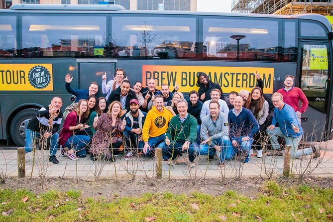Amsterdam Craft Beer Brewery Tour by Bus with Tastings - How the tasting plan works: three tastings, nine samples