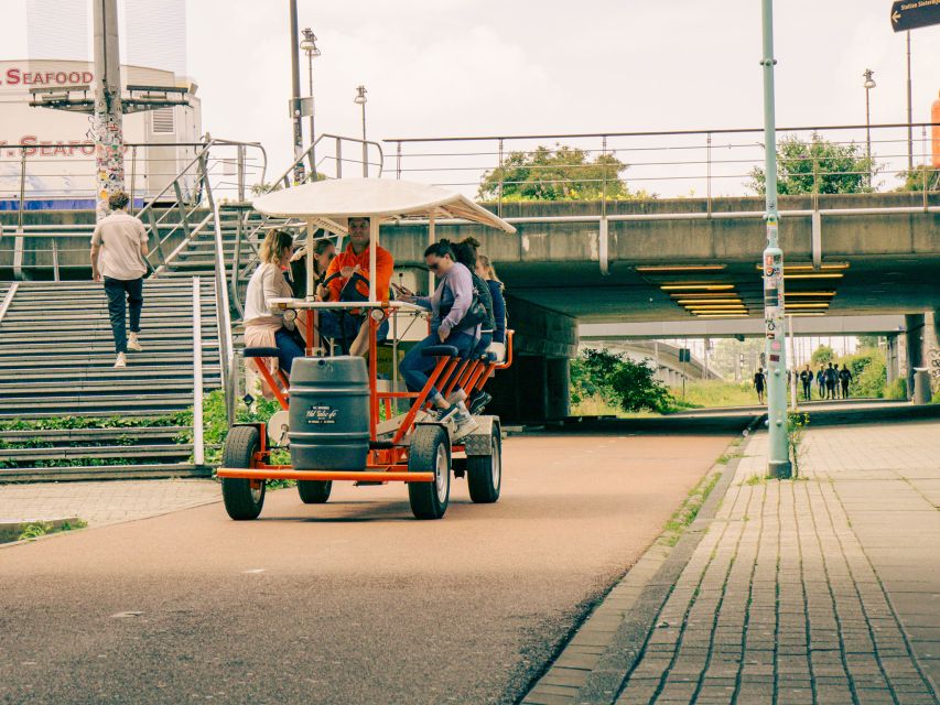 Amsterdam: Dutch Beer Bike Blast Tour with Onboard Bar - Sloterdijk coffeeshop stop: what that 10 minutes is really for