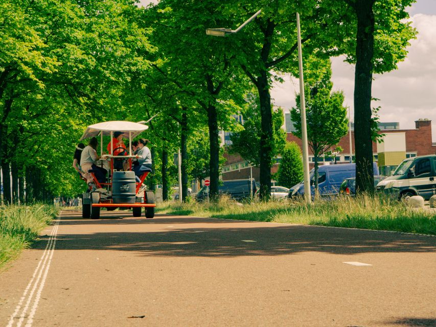 Amsterdam: Dutch Beer Bike Blast Tour with Onboard Bar - What the bike setup means for comfort and safety