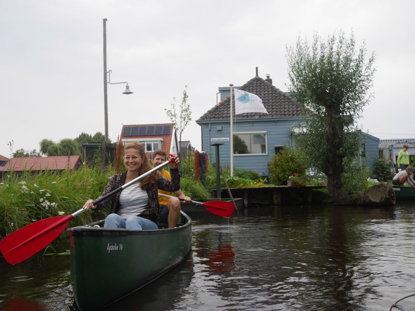Amsterdam: Dutch Countryside Sunset Canoe Tour - The light picnic by the lake, and when swimming makes sense