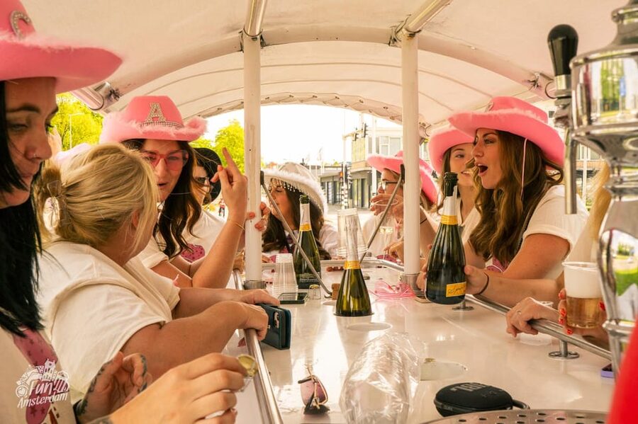 Amsterdam: Dutch Prosecco Party Bike - Bike Comfort, Safety, and Weather Reality in Amsterdam
