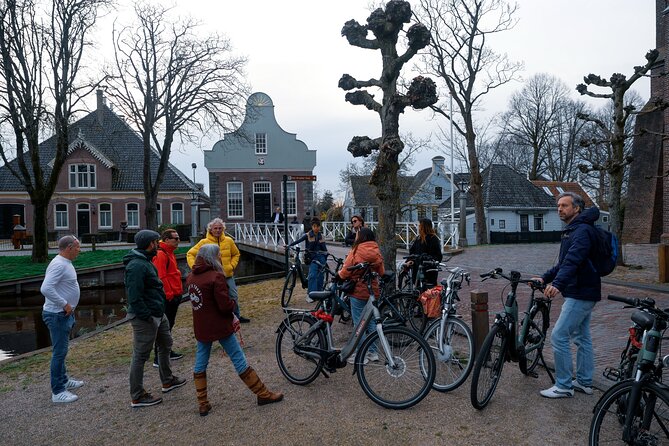 Amsterdam E Bike Tour to the Windmills of Zaanse Schans - The route overview: ferry, north Amsterdam, and windmill country