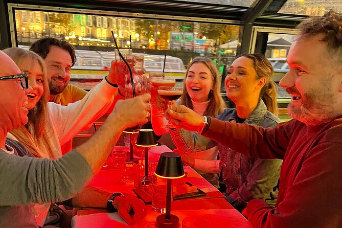 Amsterdam Evening Cocktail Cruise with snacks - Timing tips: what changes with sunset and the lights