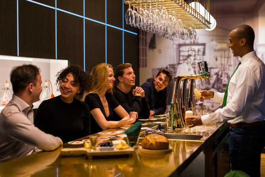 Amsterdam: Exclusive Heineken Experience VIP Tour Ticket - End Moments: Personalized Gift, Rooftop Time, and Fun Extras