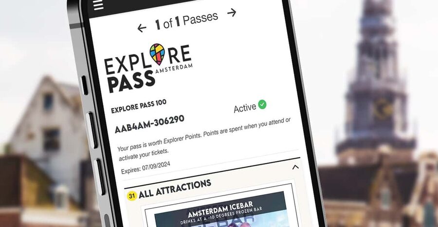 Amsterdam: Explore Pass with Over 35 Attractions - A Digital Explore Pass You Can Tap Into on Arrival