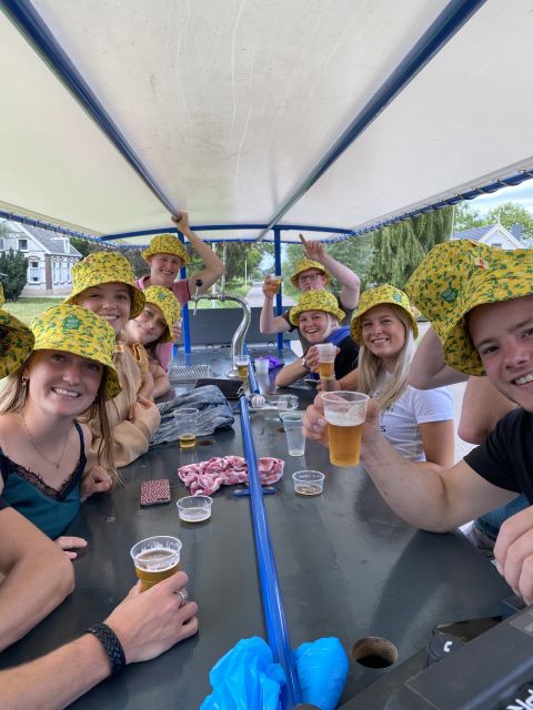 Amsterdam: Guided Beer Bike or Prosecco Bike Tour - Who should book this Amsterdam party bike