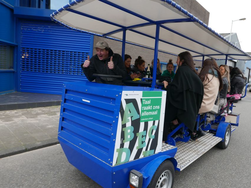 Amsterdam: Guided Beer Bike or Prosecco Bike Tour - Price and value: $41 for a rolling bar experience