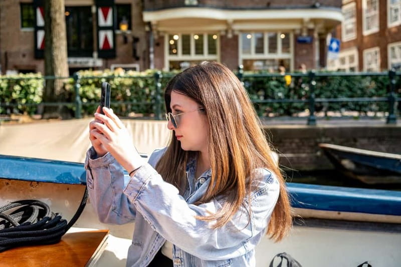 Amsterdam: Guided City Highlights Open Boat Canal Cruise - The Amstel and Magere Brug: The Classic Photo Sequence