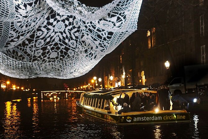 Amsterdam: heated Light Festival Cruise | Incl. Drinks Option - The route: what you will see from Jordaan to the IJ