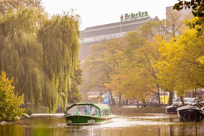 Amsterdam Heineken Cruise with 1 Heineken, Snacks, Live Guide - Key highlights