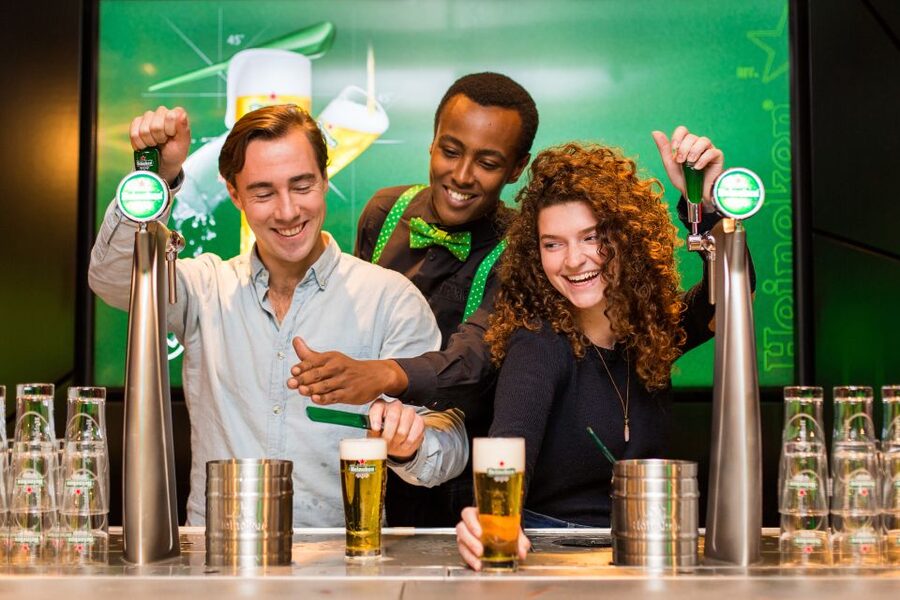Amsterdam: Heineken Experience Ticket including 2 Drinks - Perfect draft Heineken, ingredients, and what to pay attention to