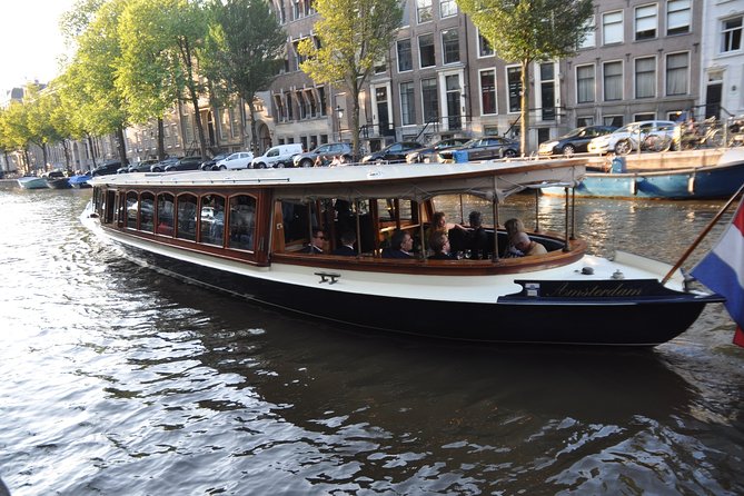 Amsterdam: High Tea Cruise - Landmarks You Hear About: Hermitage, Stopera, Westerkerk, Anne Frank House, and More