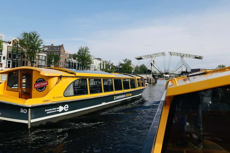 Amsterdam: Historic City Centre Canal Cruise - Museum Mile by Water: H’ART, Scheepvaartmuseum, and NEMO