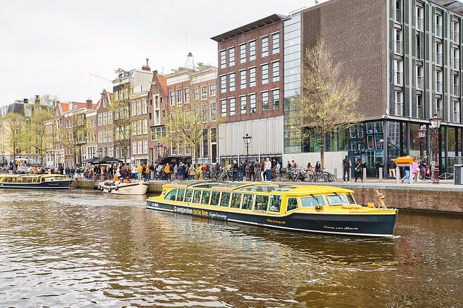Amsterdam: Historic City Sightseeing Canal Cruise - Where this cruise starts: right by Anne Frank House, built for quick orientation