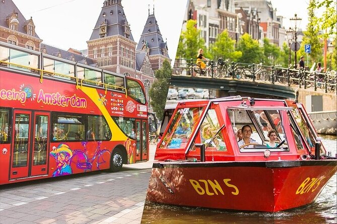 Amsterdam Hop-On Hop-Off 24h or 48h Bus and Boat Option - How the bus and boat loop works for 24 vs 48 hours