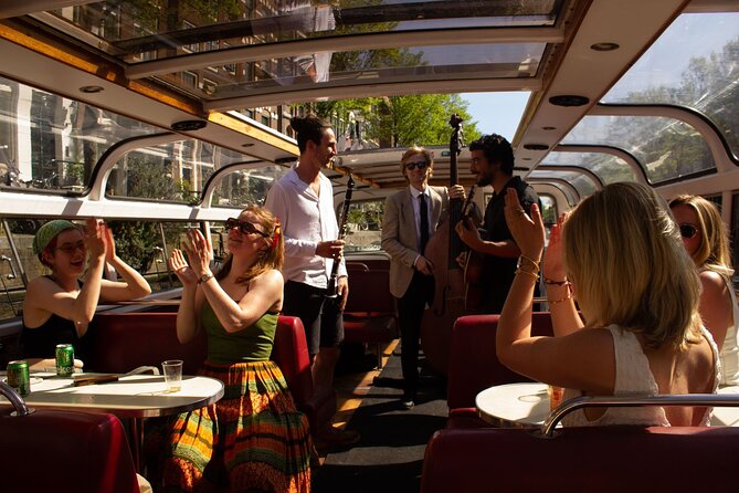 Amsterdam Jazz Canal Cruise with live music - What You’ll See: Canal Houses, Houseboats, and City Rhythm