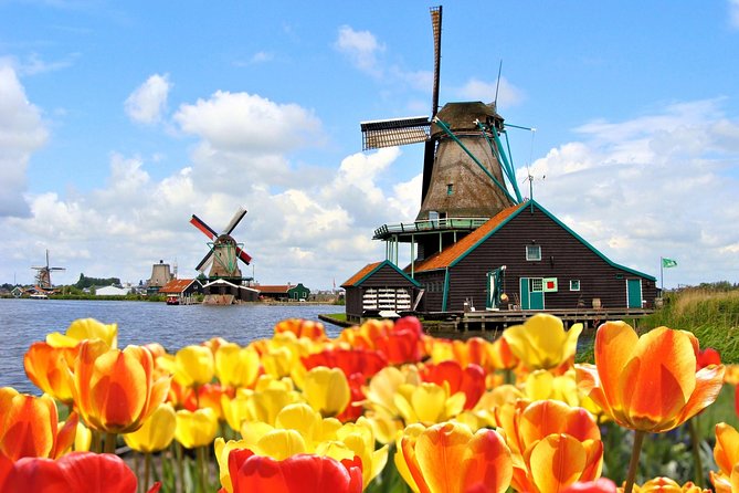 Amsterdam: Keukenhof and Zaanse Schans Windmills Guided Day Trip - Catharina Hoeve cheese farm: learn the process, then taste